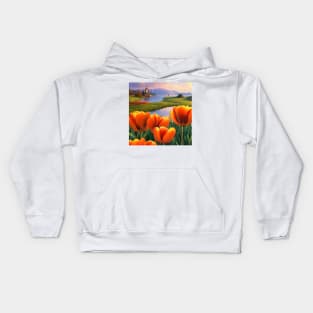 Beautiful Tulips Kids Hoodie